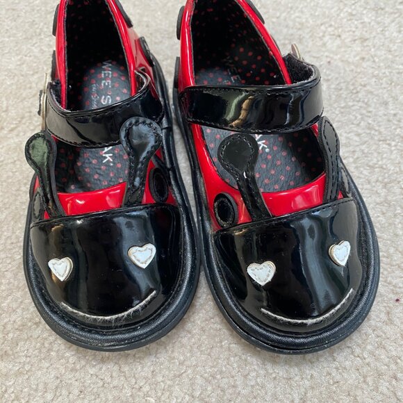 Wee Squeak Lady Bug Shoes Size 7 Baby Toddler FREE Clothing ! Back To School - Picture 2 of 4
